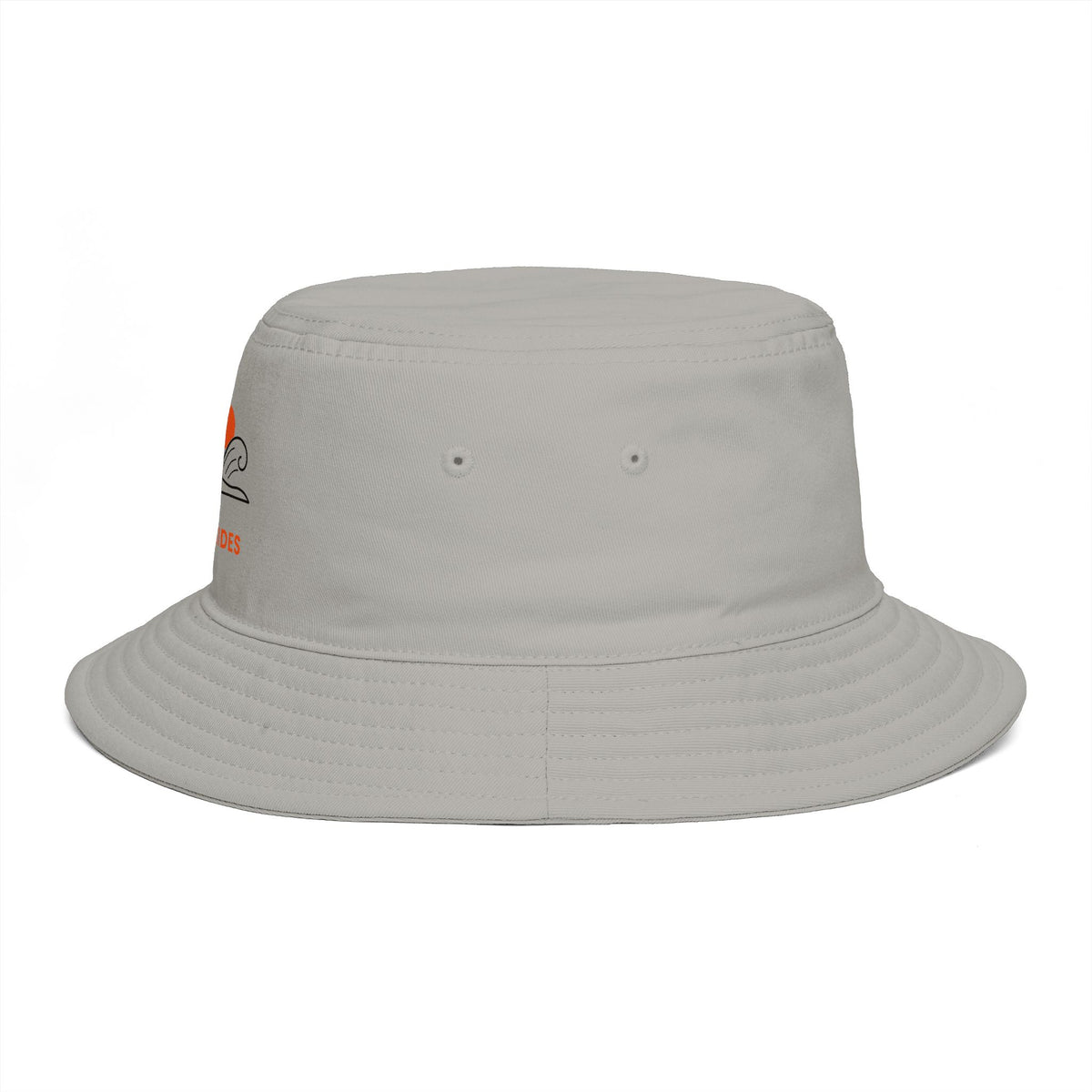 High Tides Bucket Hat, Vintage Line Art Beach Hat, Cotton Summer Sun Hat, Surf Travel Gift