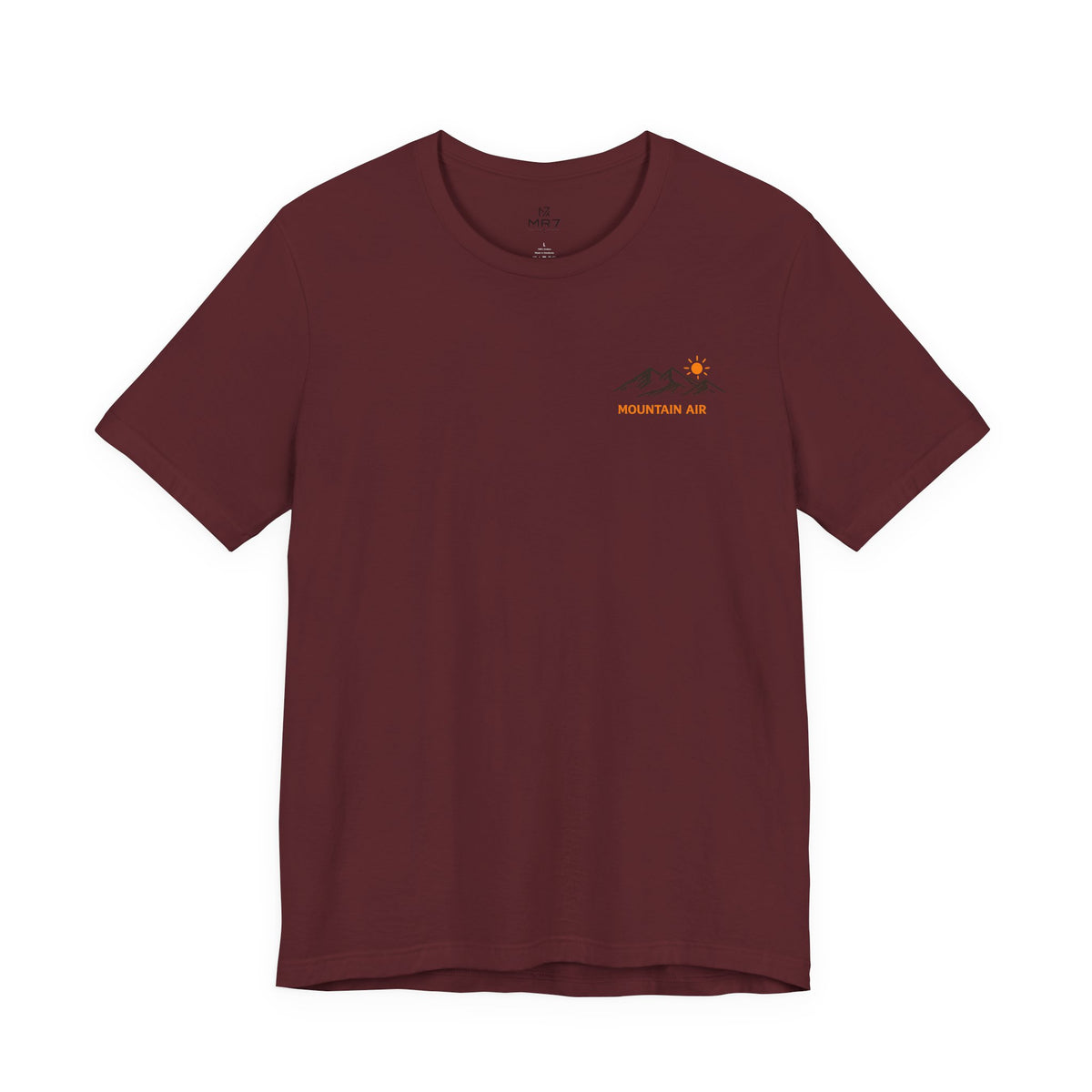 Mountain Sunrise Tee | Minimal Mountain Outline with Rising Sun
