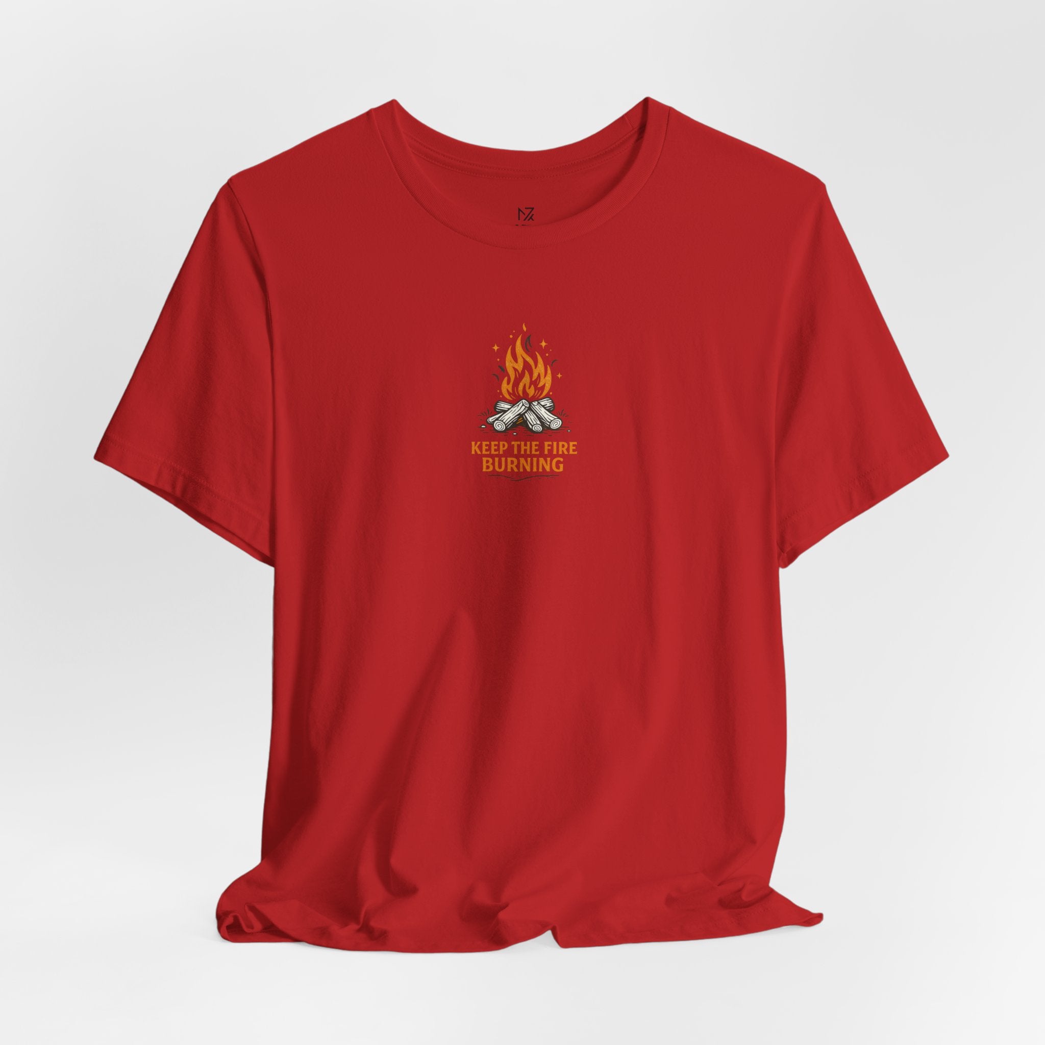 T-Shirt — Keep The Fire Burning Campfire Graphic Tee
