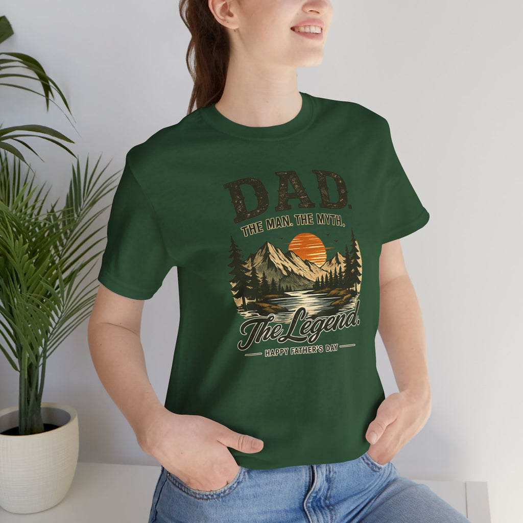Dad The Man The Myth The Legend T-Shirt — Father’s Day Vintage Outdoor Tee