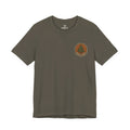 Christmas Tree Tee | Minimal Holiday Badge, Small Chest Print