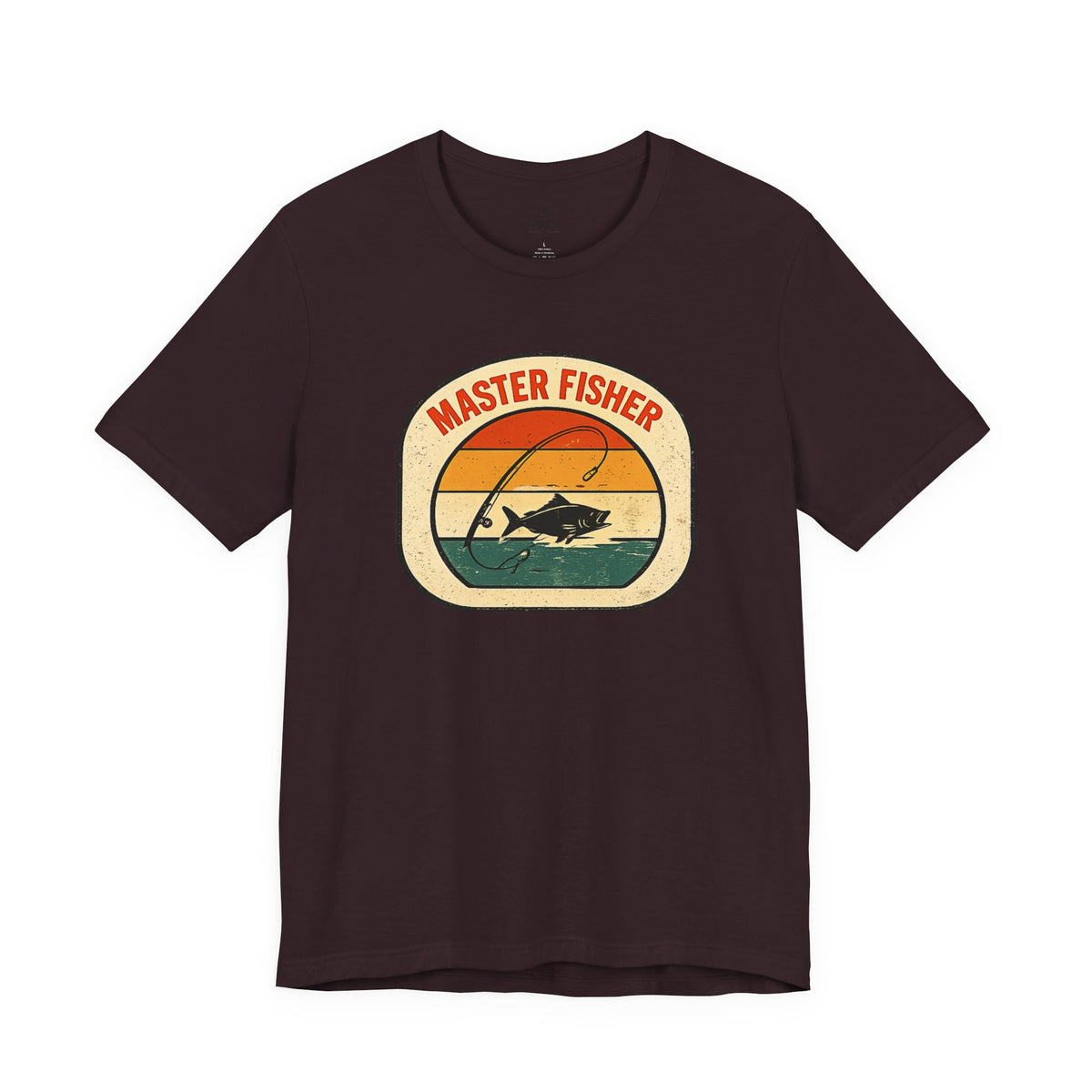 Master Fisher vintage sunset fishing T-Shirt | angler graphic tee