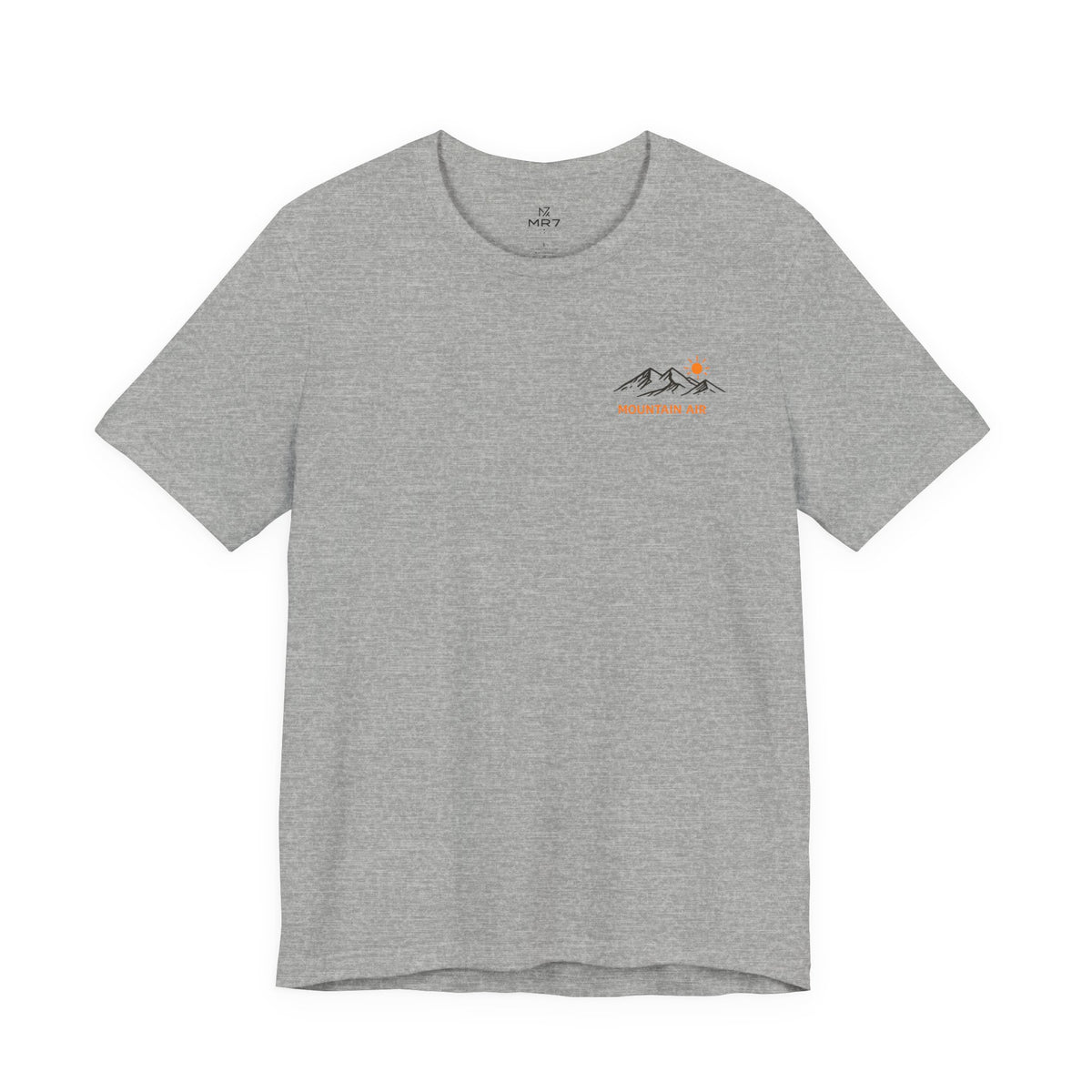 Mountain Sunrise Tee | Minimal Mountain Outline with Rising Sun