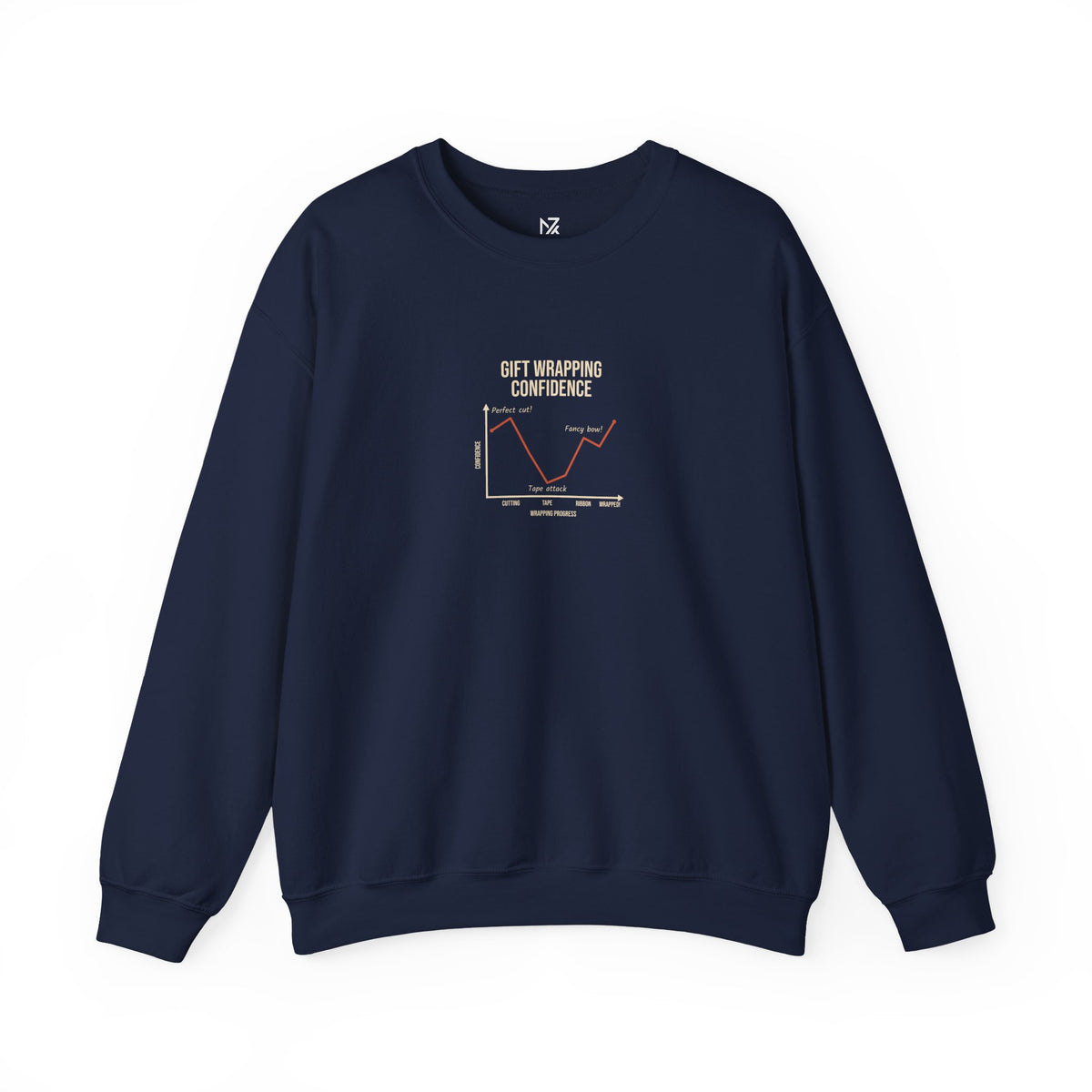 Funny Graph Shirt Sweatshirt | Small Chest Print, Gift For Gifters