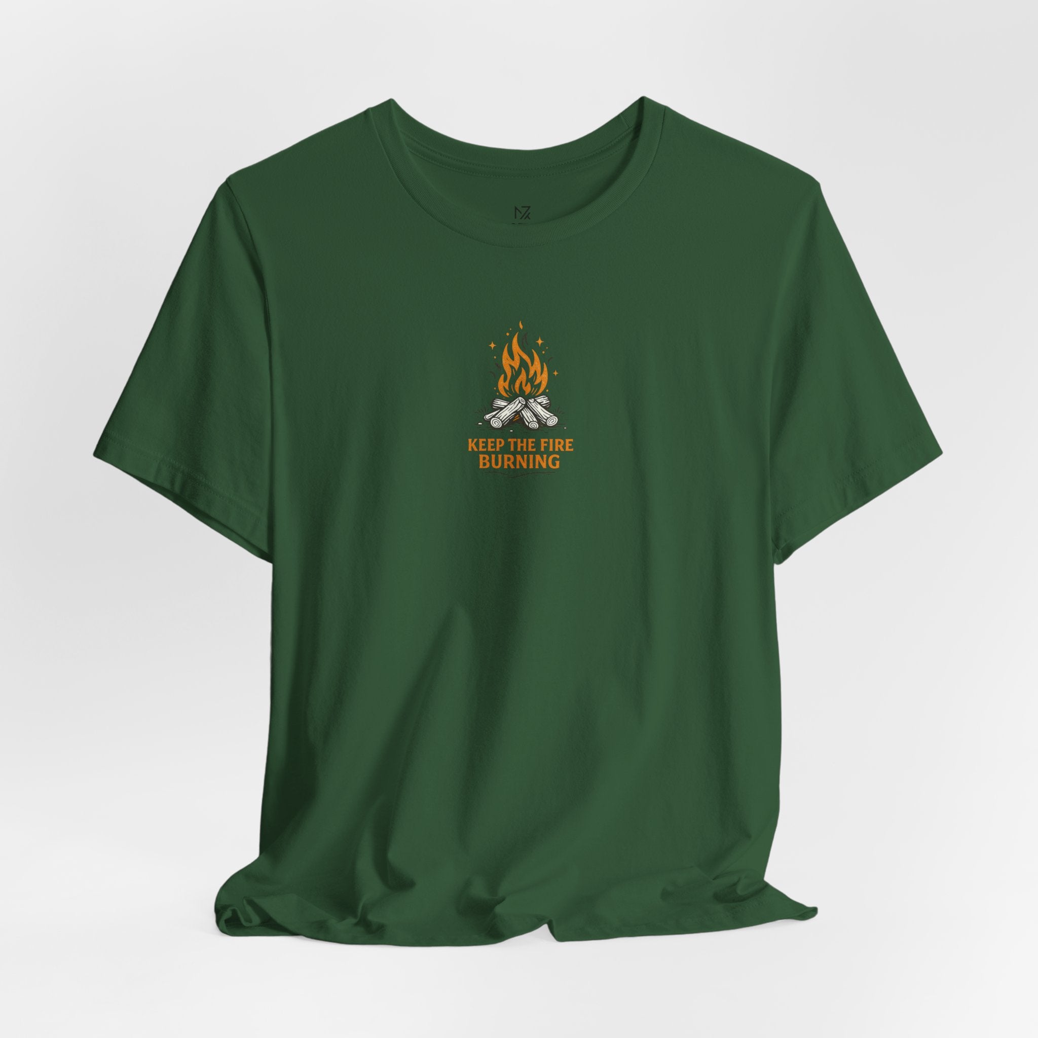 T-Shirt — Keep The Fire Burning Campfire Graphic Tee