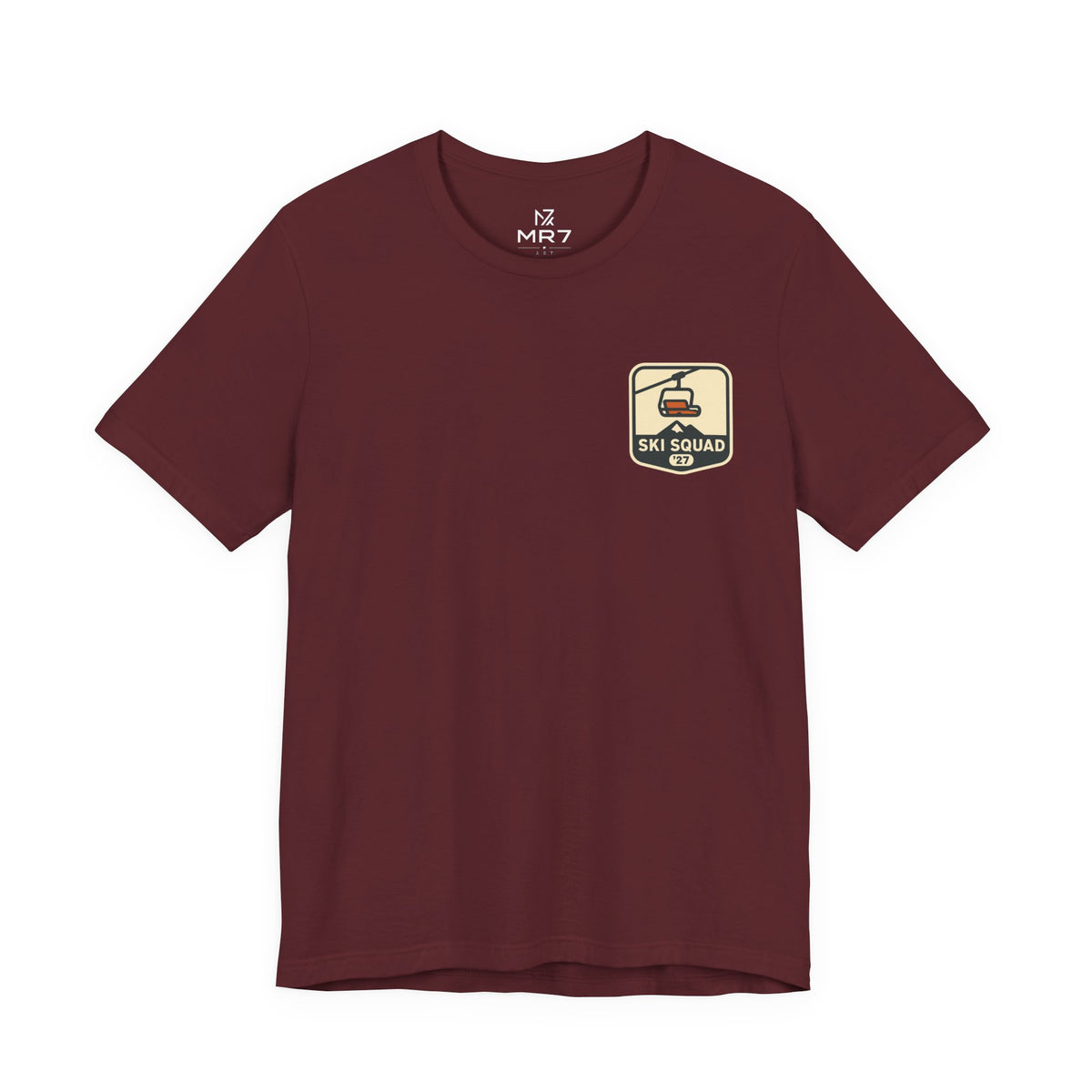 Ski Trip Tee | Matching Cabin Shirts, Small Chest Print