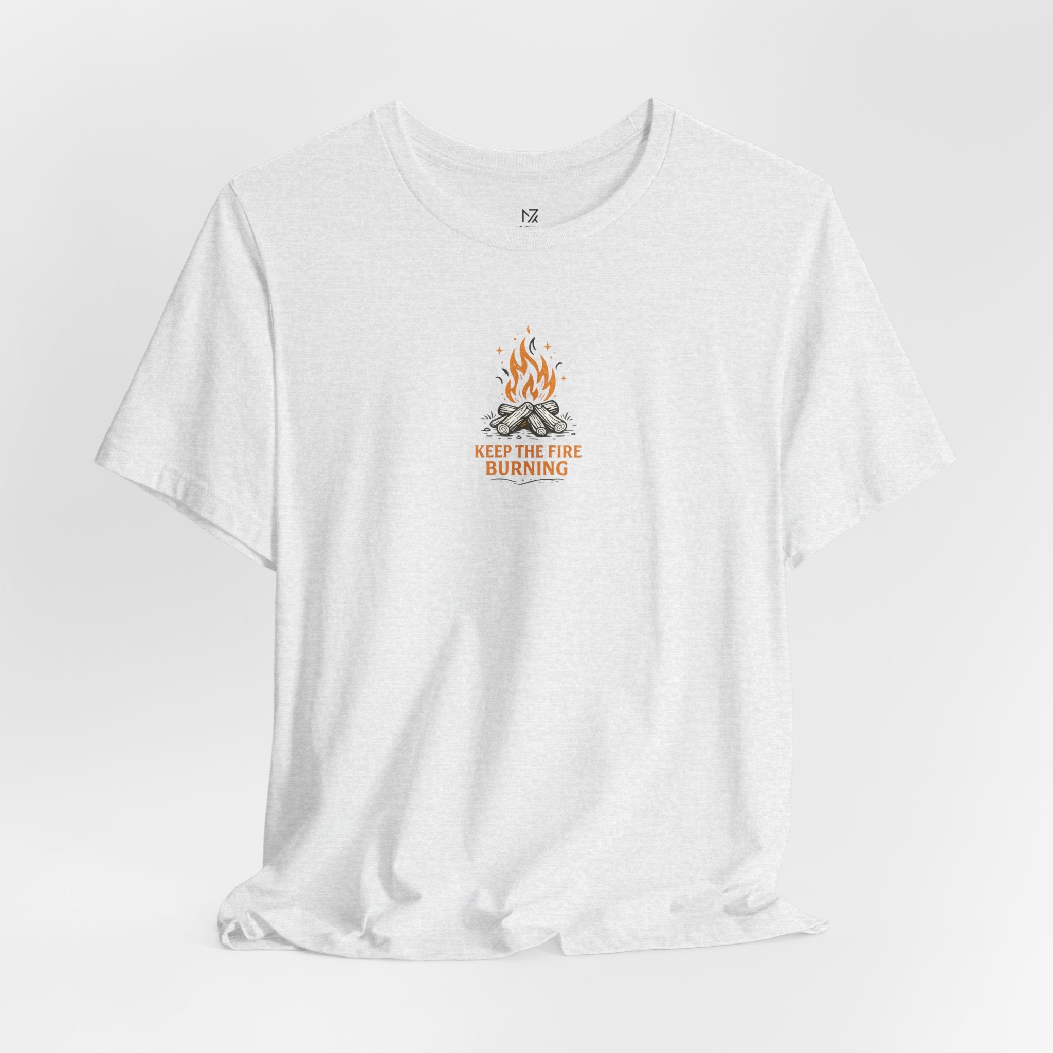 T-Shirt — Keep The Fire Burning Campfire Graphic Tee