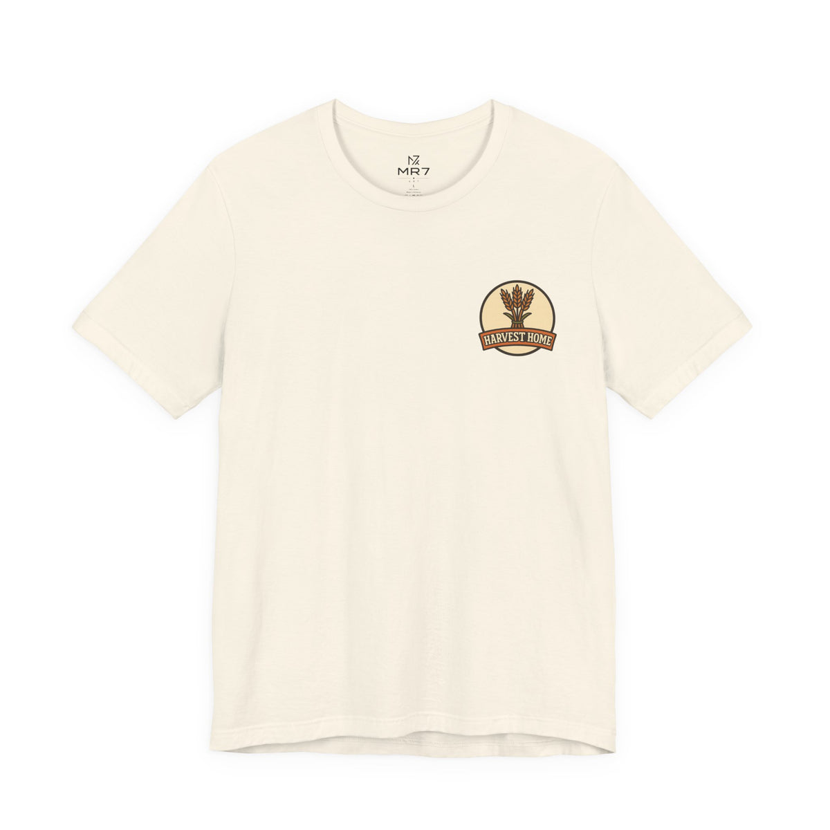 Thanksgiving Tee | Harvest Home Badge, Small Chest Print