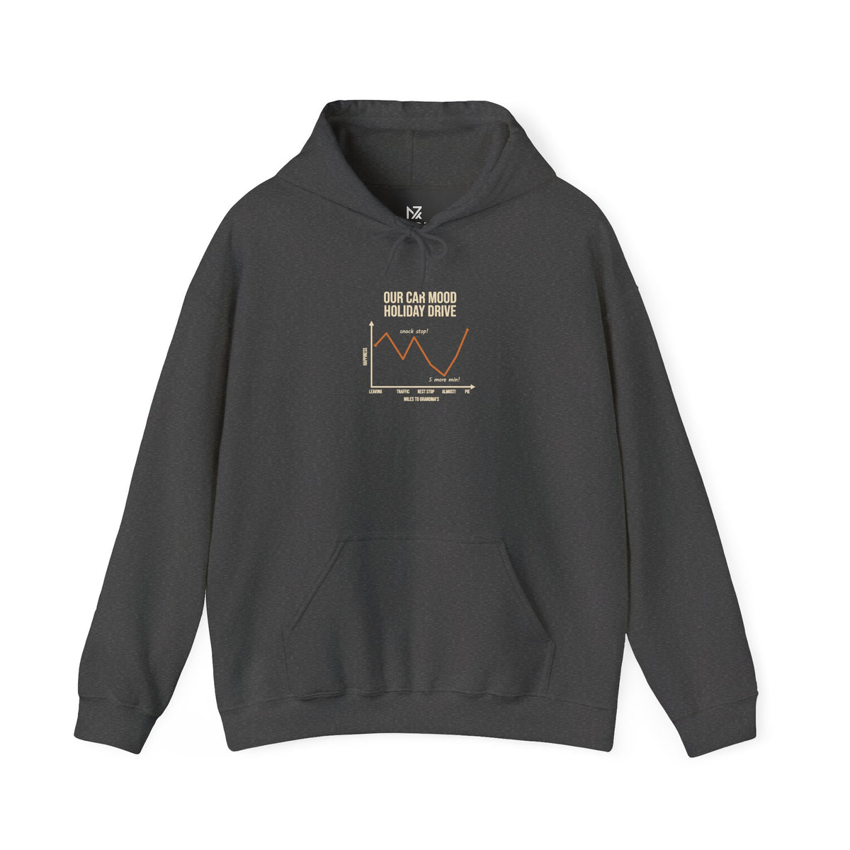 Funny Graph Shirt Hoodie | Funny Chart Hoodie, Road Trip Gift, Minimal Chest Print