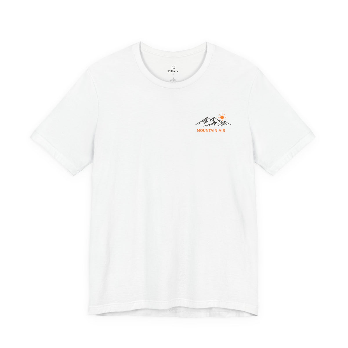 Mountain Sunrise Tee | Minimal Mountain Outline with Rising Sun