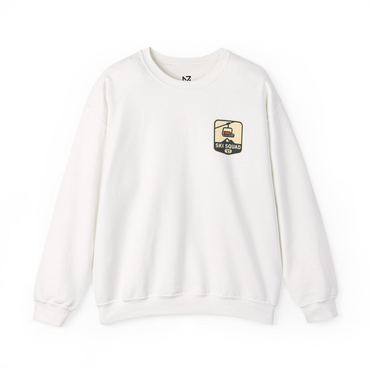 Ski Trip Sweatshirt | Matching Cabin Shirts, Small Chest Print