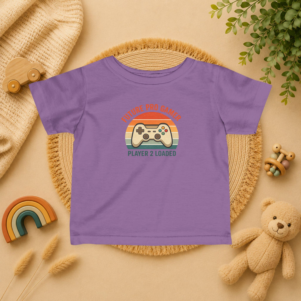 Future Pro Gamer Baby Shirt, Player 2 Loaded Baby Tee, Gamer Baby Gift, Gaming Baby Outfit, Newborn Gamer Shirt, Baby Shower Gift, Baby tee