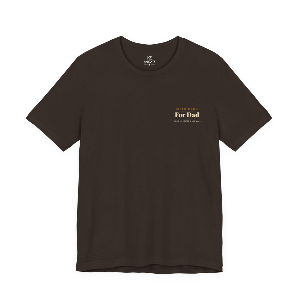 Dad Gift Tee | Vintage Thermos Badge, Minimal Chest Print