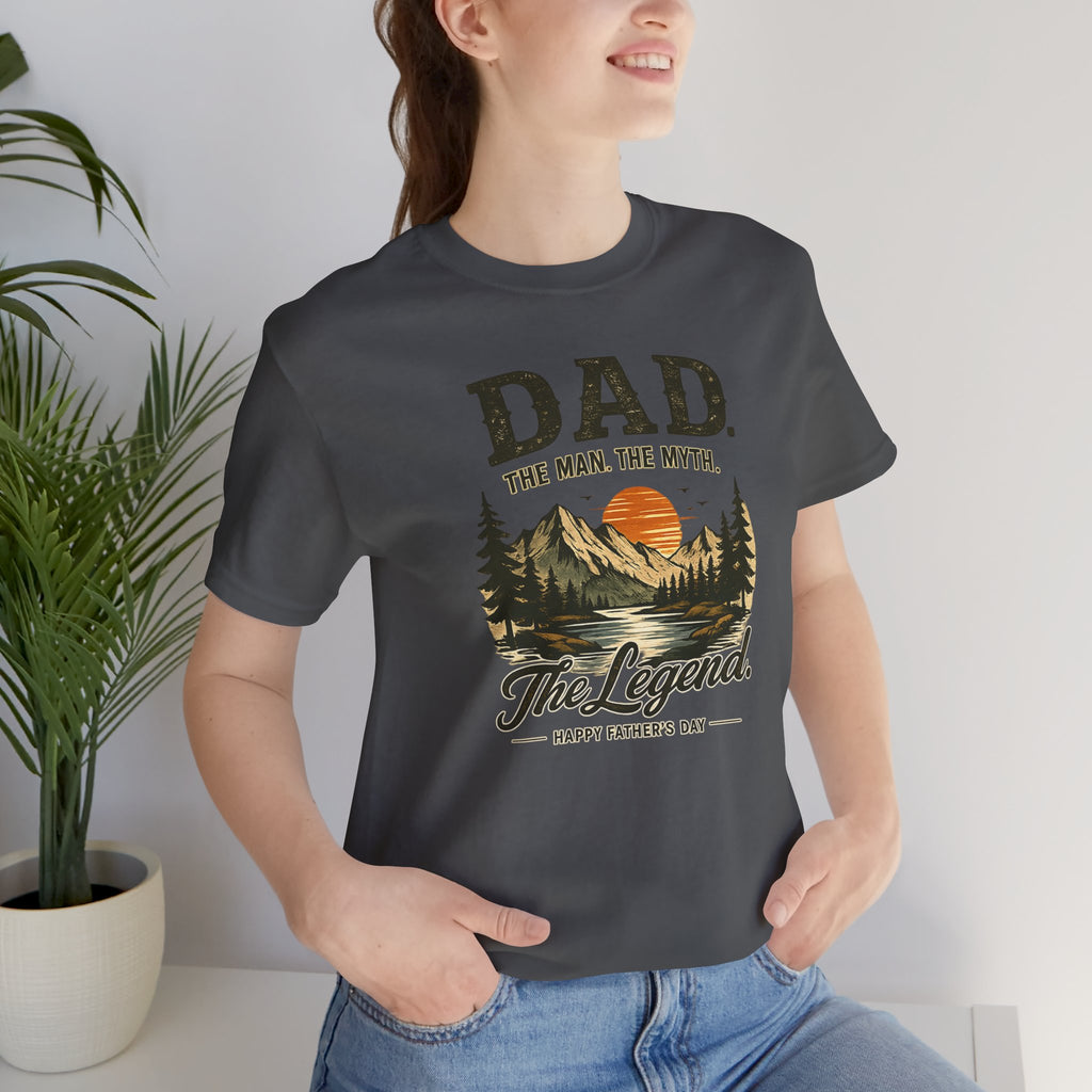 Dad The Man The Myth The Legend T-Shirt — Father’s Day Vintage Outdoor Tee