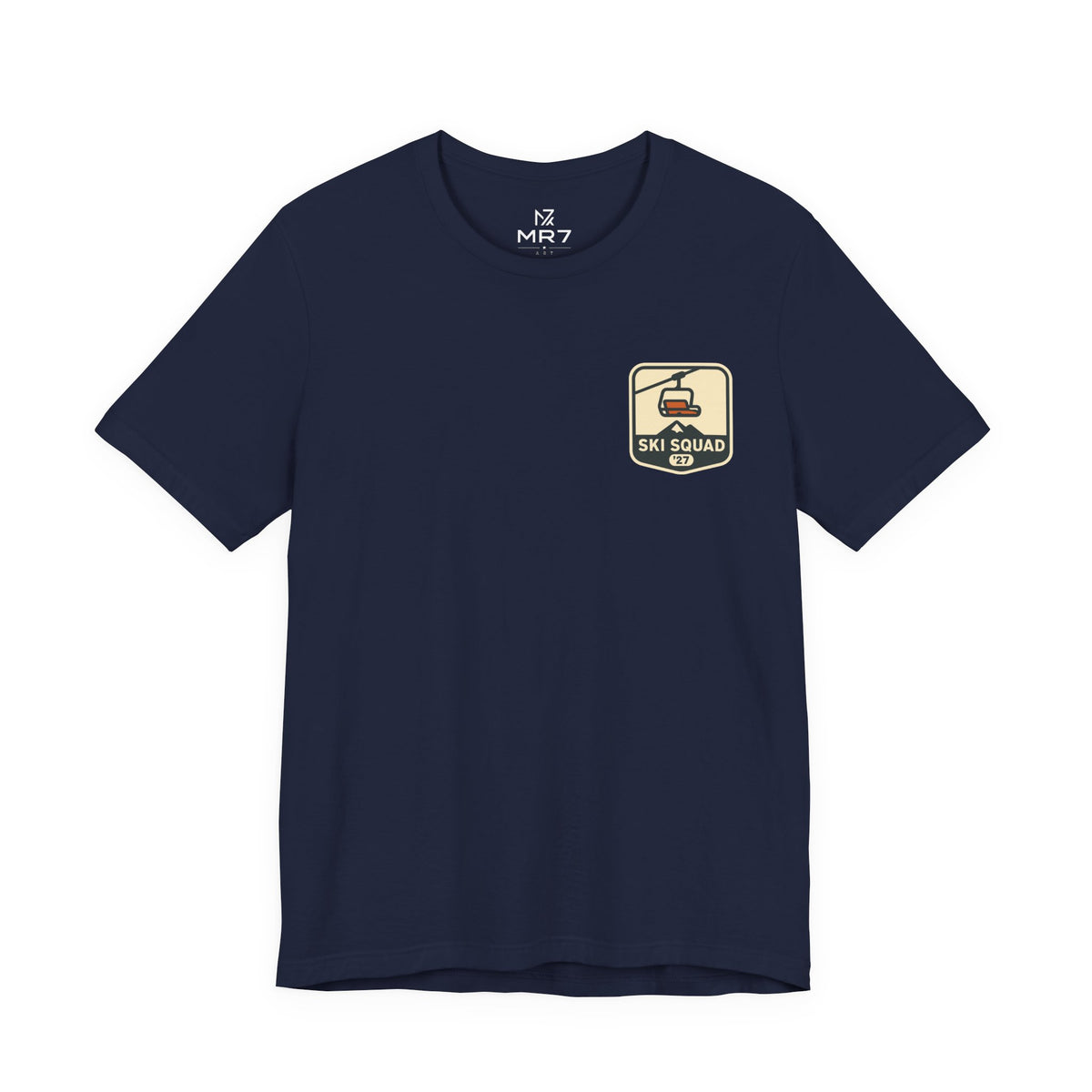 Ski Trip Tee | Matching Cabin Shirts, Small Chest Print