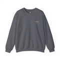 Couples Thanksgiving Sweatshirt | Minimal Left-Chest Print, Vintage Badge
