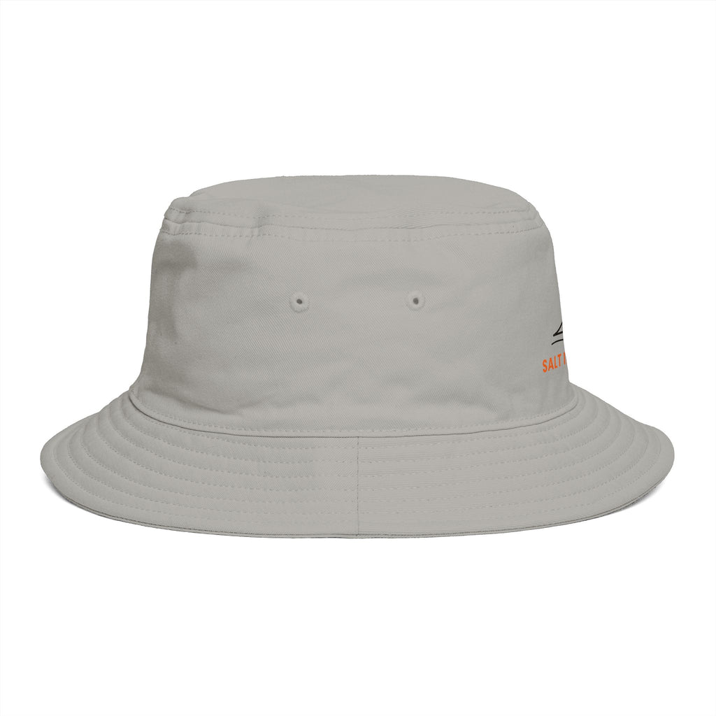 Salt In The Air Bucket Hat, Vintage Line Art Beach Hat, Cotton Summer Sun Hat, Surf Travel Gift