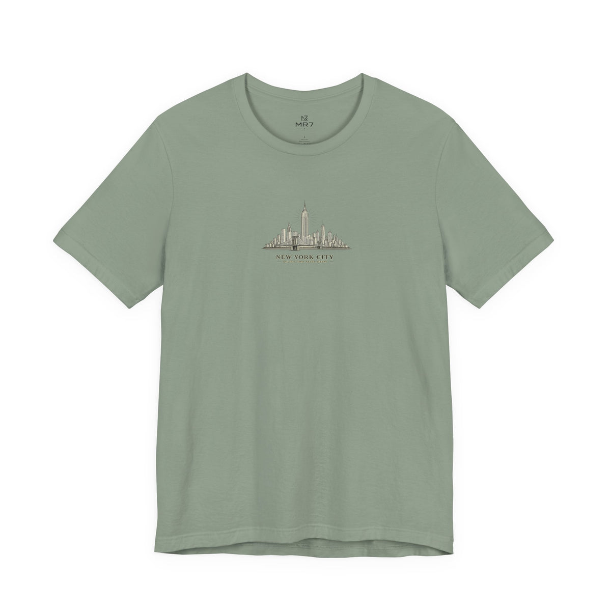 New York City skyline tee | Minimal NYC skyline T-Shirt