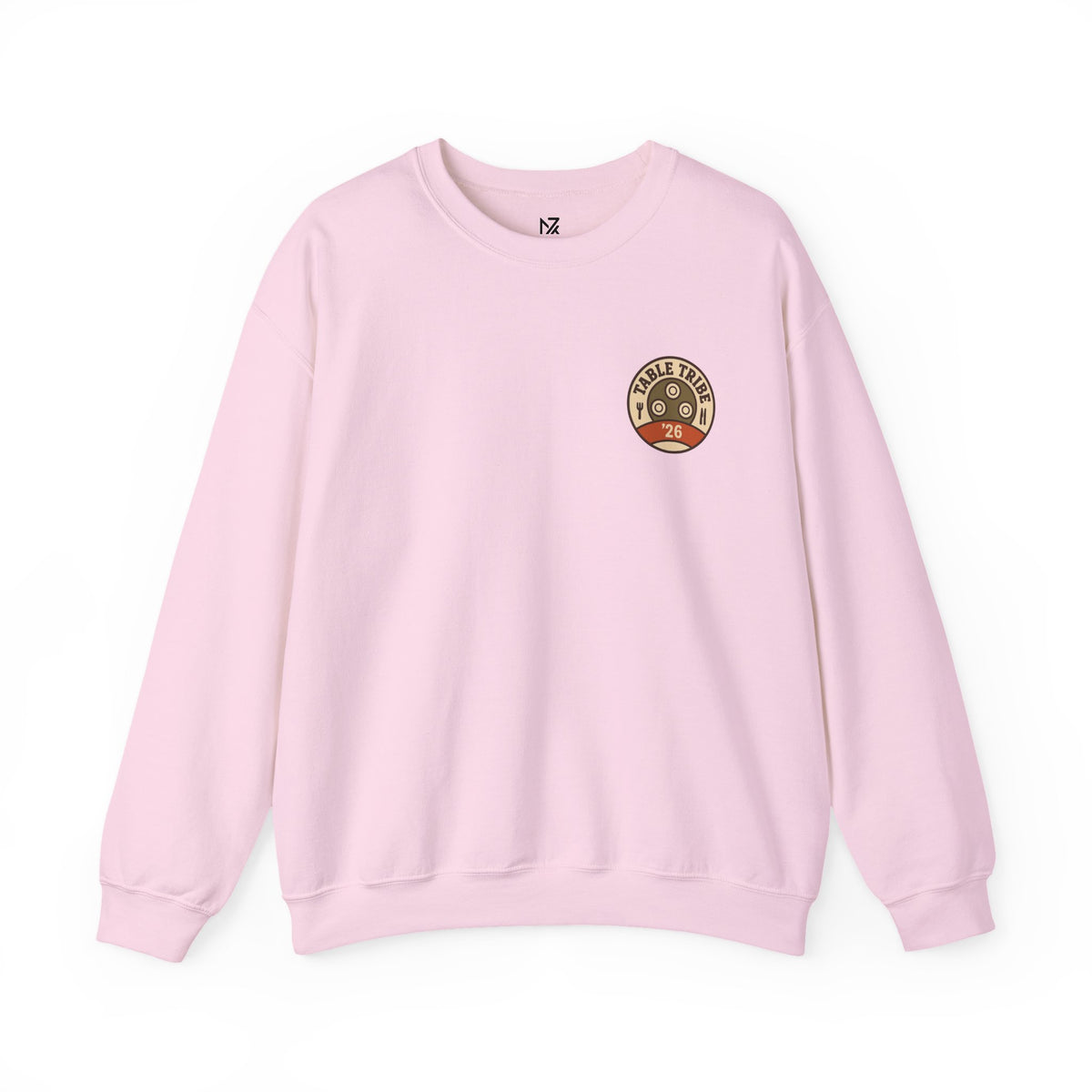 Family Reunion Sweatshirt | Thanksgiving Matching, Small Left-Chest Emblem