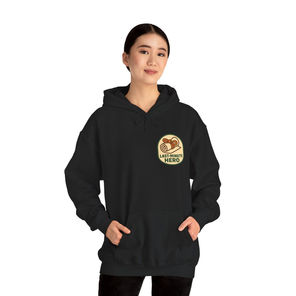Last-Minute Gift Hoodie - Black product photo | MR7ART