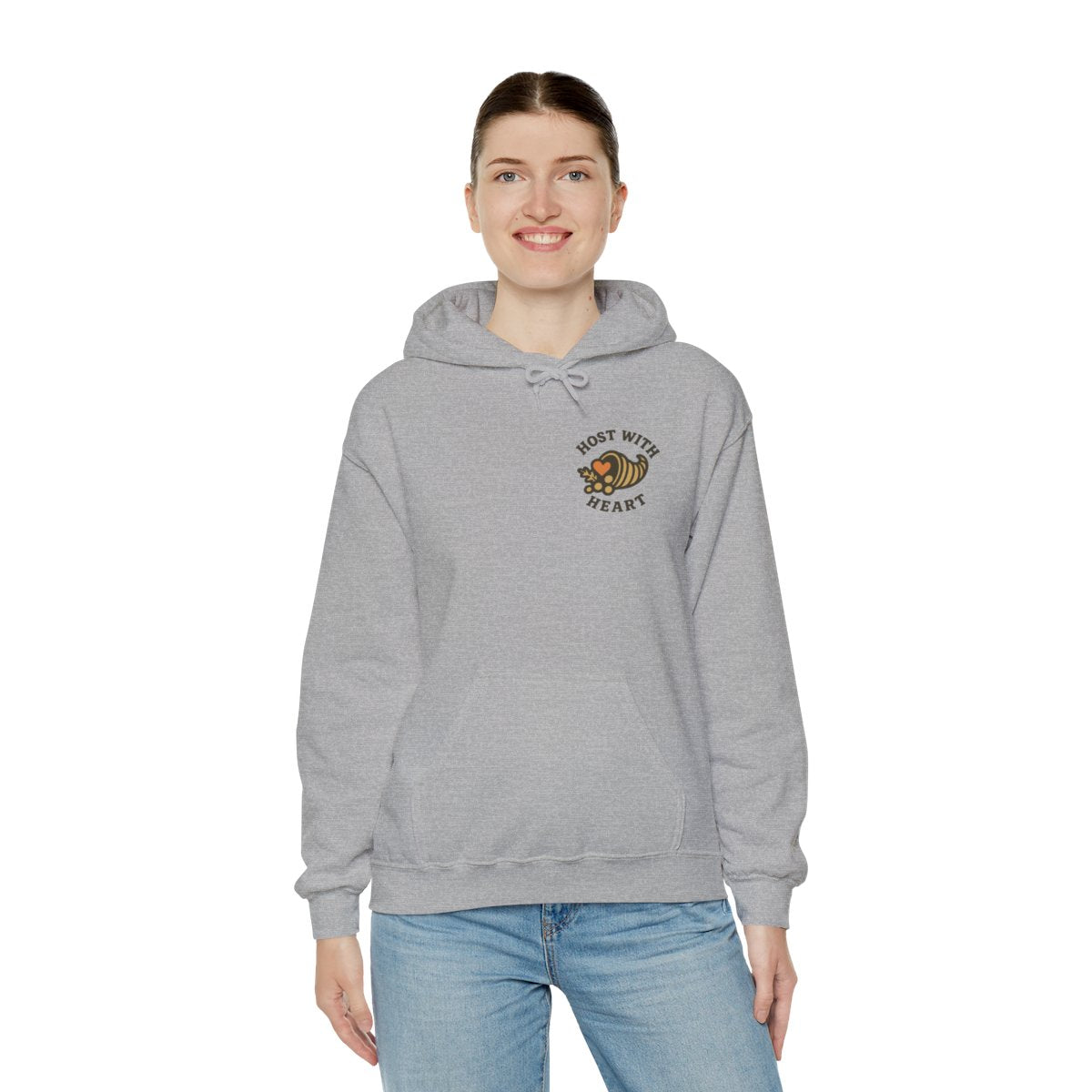 Thanksgiving Host Gift Hoodie - Sport Grey product photo | MR7ART