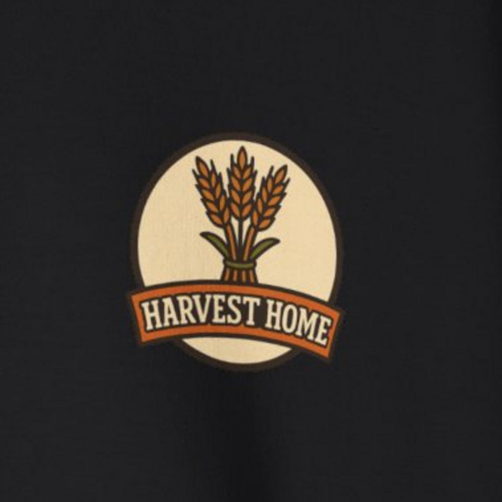 Thanksgiving Sweatshirt - Black worn by a model | MR7ART