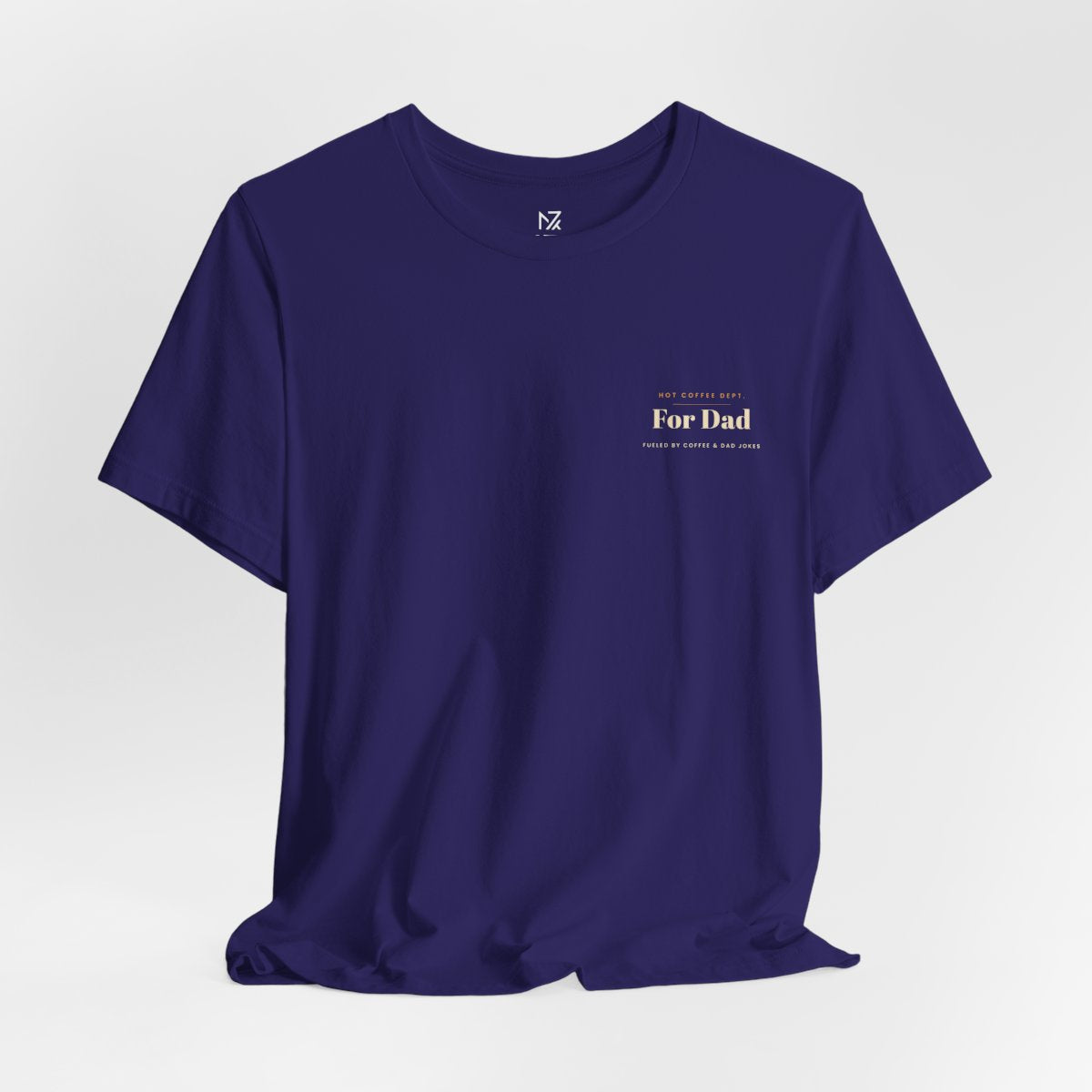 Dad Gift Tee - Team Navy flat lay | MR7ART