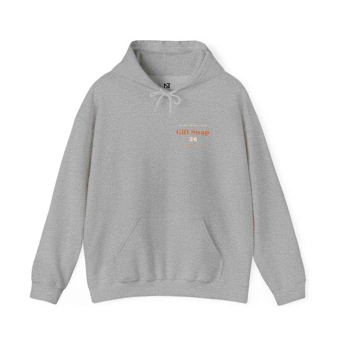 Secret Santa Hoodie - Sport Grey product photo | MR7ART