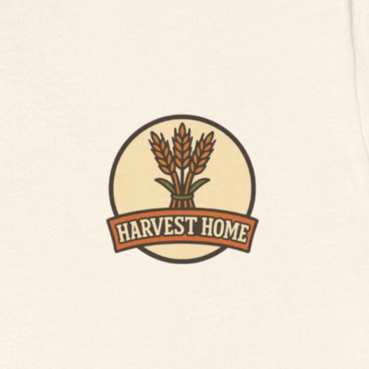 Thanksgiving Tee - Natural worn by a model | MR7ART