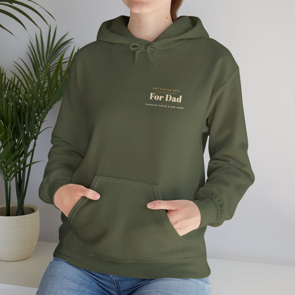 Dad Gift Hoodie - Military Green product photo | MR7ART