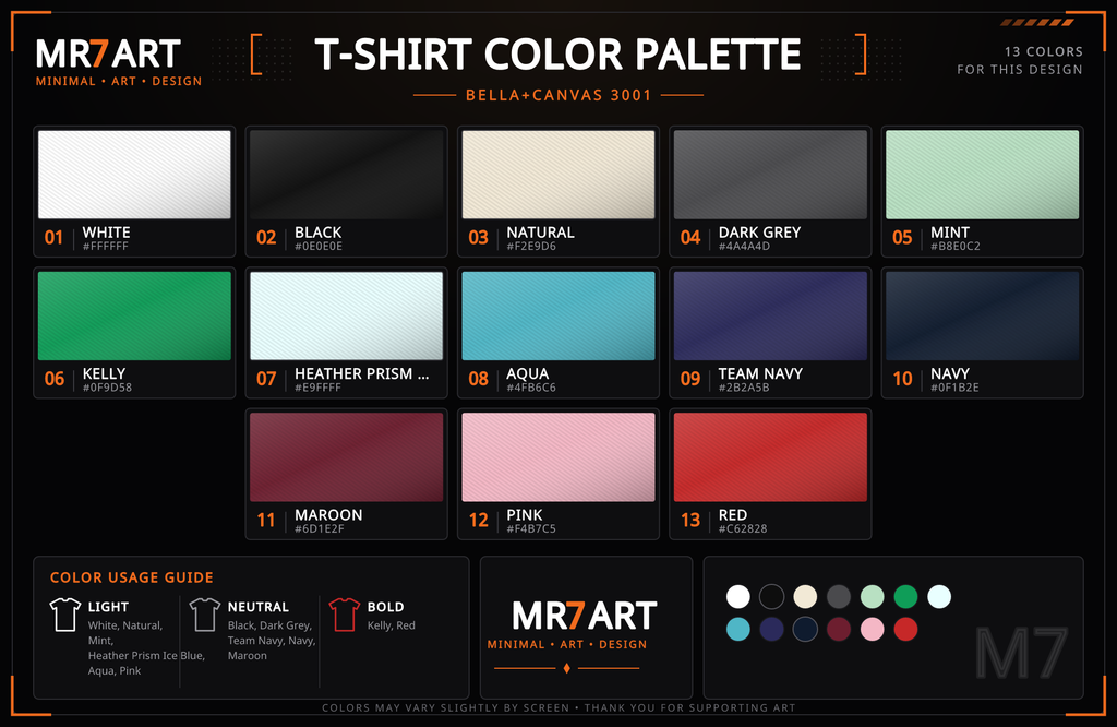 Retro Gamer Skull tee - color palette | MR7ART