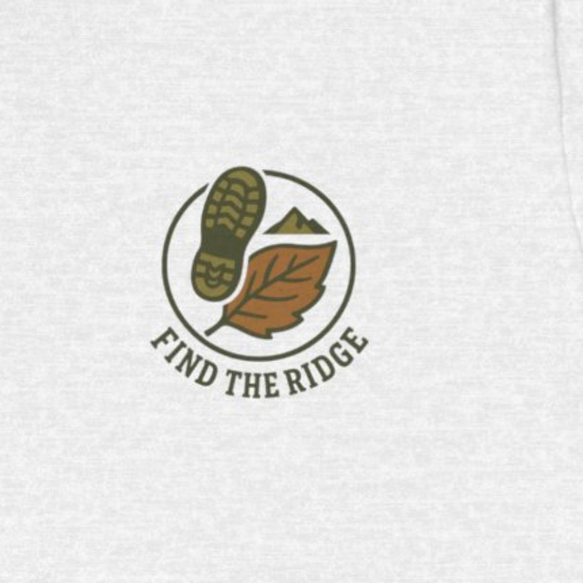 Hiking Tee - Ash worn by a model | MR7ART