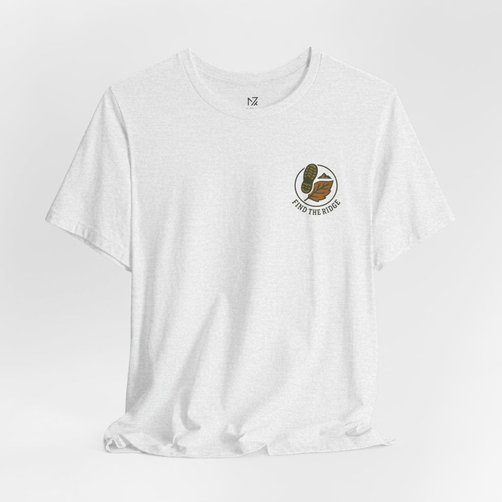 Hiking Tee - Ash flat lay | MR7ART