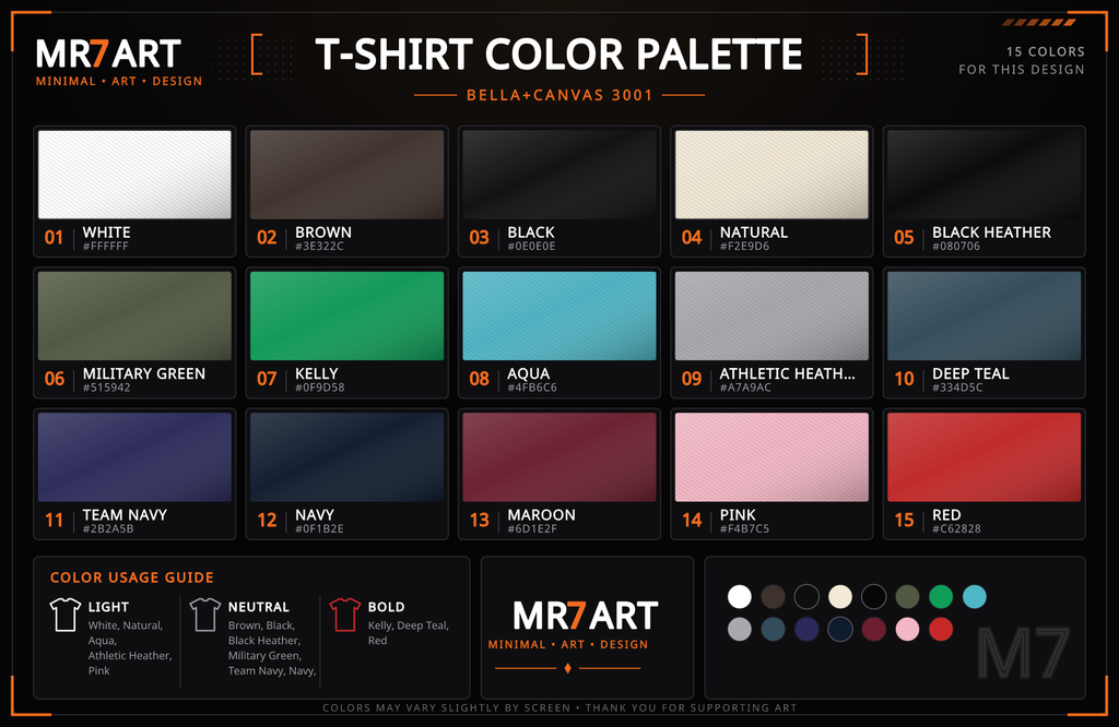 Pro Gamer Daddy Leveling Up T-Shirt - color palette | MR7ART