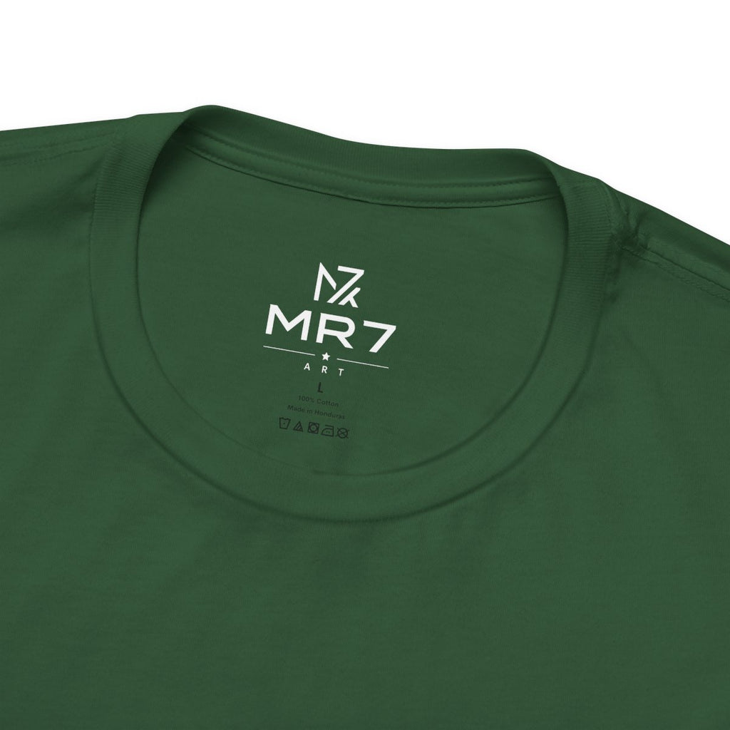 Baby's First Thanksgiving Tee - Evergreen worn by a model | MR7ART