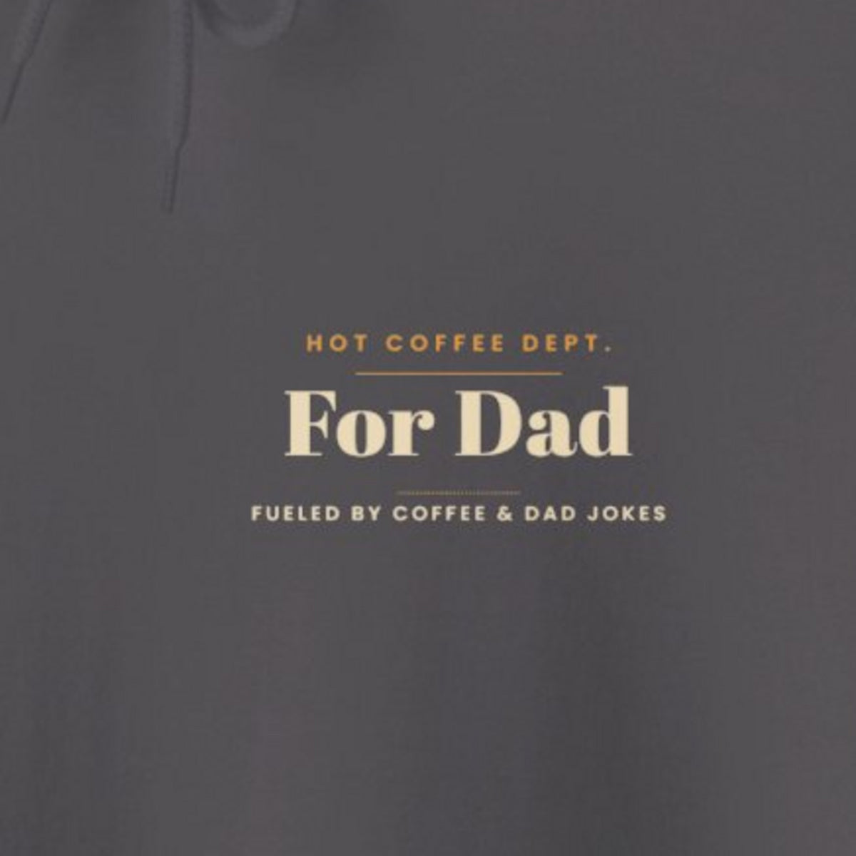Dad Gift Hoodie - Charcoal product photo | MR7ART
