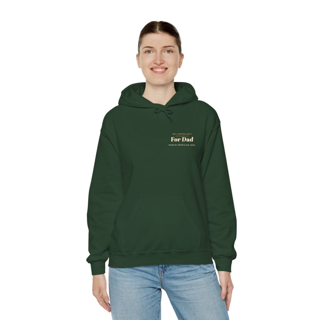 Dad Gift Hoodie - Forest Green product photo | MR7ART