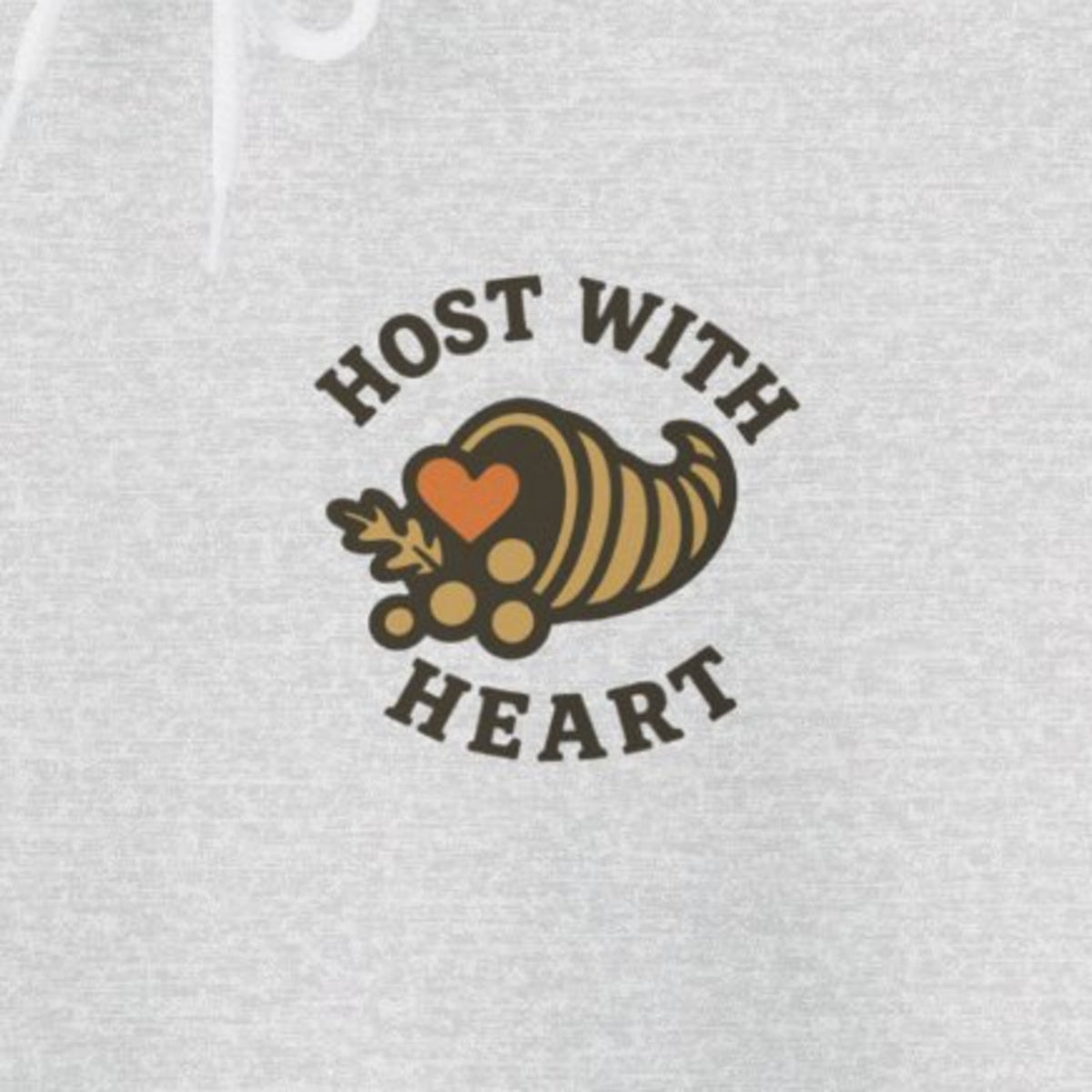 Thanksgiving Host Gift Hoodie - Ash product photo | MR7ART