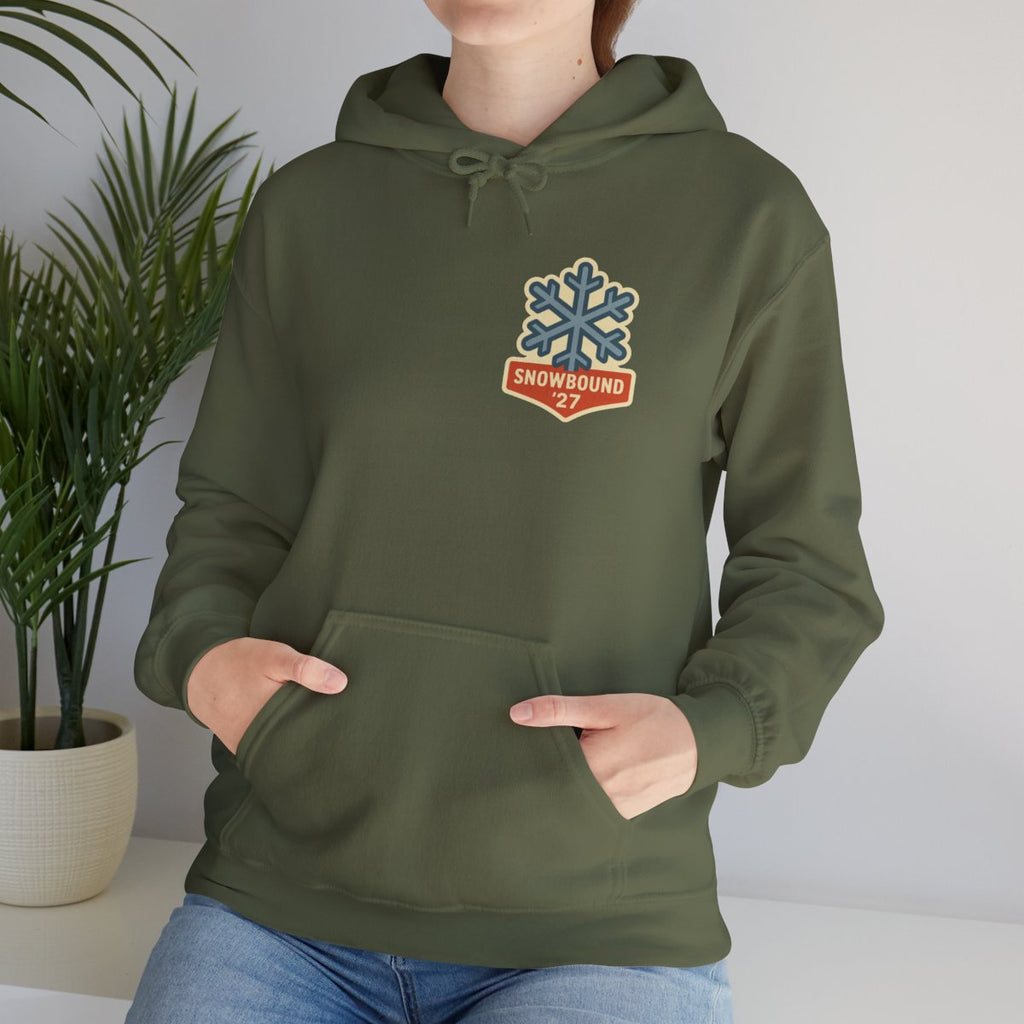 Matching Ski Trip Hoodie - Military Green product photo | MR7ART