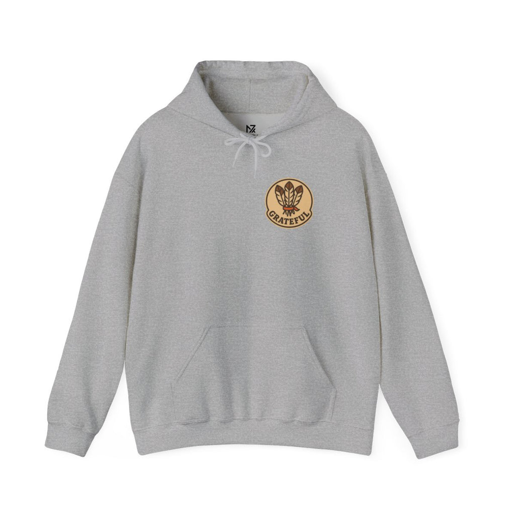 Thanksgiving Hostess Gift Hoodie - Sport Grey product photo | MR7ART
